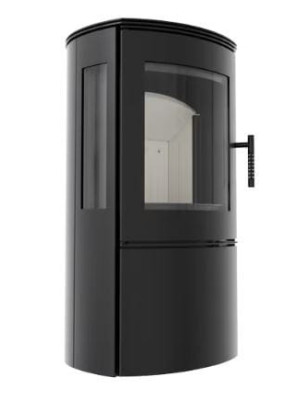 Piec stalowy koza FALCON VIEW fi 150 10 kW