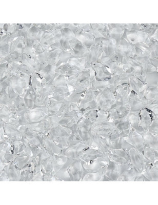 Kamyki ozdobne do biokominków FIRE GLASS - kryształ transparentny