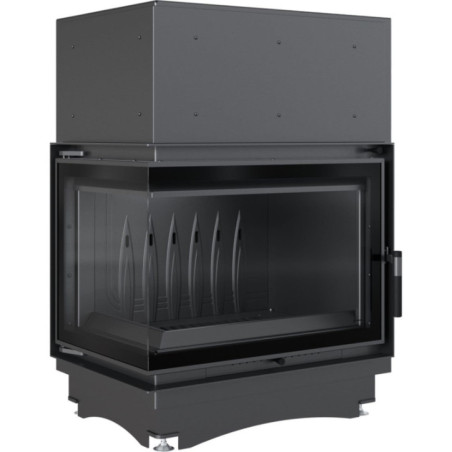 Kominek powietrzny żeliwny ZUZIA ECO lewy BS 12 kW fi 200 DECO