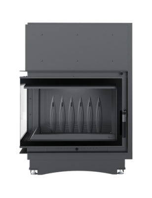 Kominek powietrzny żeliwny ZUZIA ECO lewy BS 12 kW fi 200 DECO