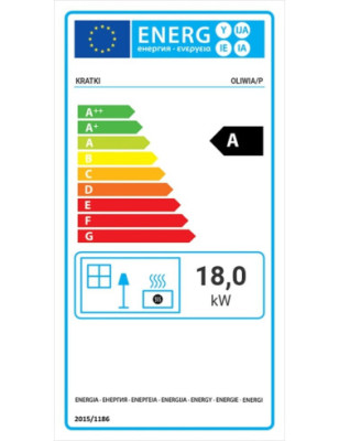 Wkład kominkowy powietrzny kominek OLIWIA 18 prawy