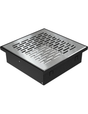 Kratka kominkowa FLOOR szlifowana 17x17
