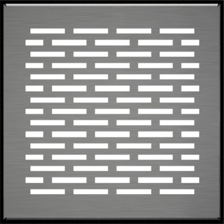 Kratka kominkowa FLOOR szlifowana 17x17