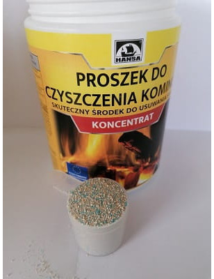 Proszek HANSA koncentrat do czyszczenia komina 2kg