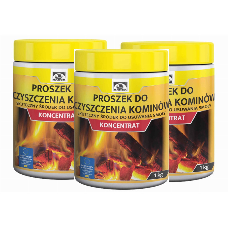 Proszek koncentrat do czyszczenia komina 3kg Proszek koncentrat do czyszczenia komina 3kg