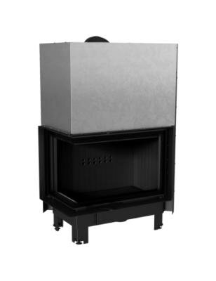 Wkład kominkowy MBA 17 kW lewy BS gilotyna V2 Black