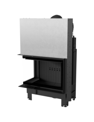 Wkład kominkowy MBA 17 kW lewy BS gilotyna V2 Black