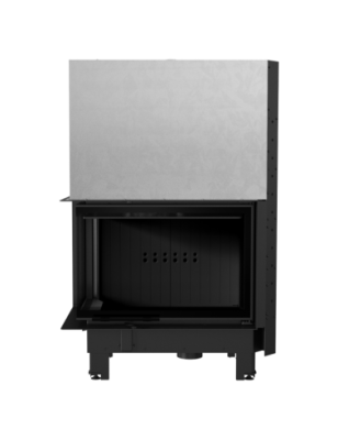 Wkład kominkowy MBA 17 kW lewy BS gilotyna V2 Black