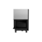 Wkład kominkowy MBA 17 kW lewy BS gilotyna V2 Black