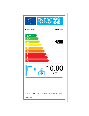 KOMINEK POWIETRZNY STALOWY MBM 10 KW ? 200 PODWÓJNA SZYBA