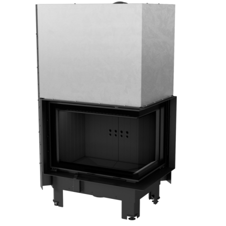 Wkład kominkowy MBZ 13 kW prawy BS gilotyna V2 Black