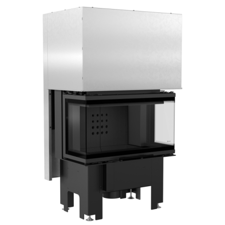 Wkład kominkowy NBC 7 kW fi80/2x280 Black