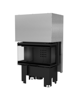 Wkład kominkowy NBC 7 kW fi80/2x280 Black