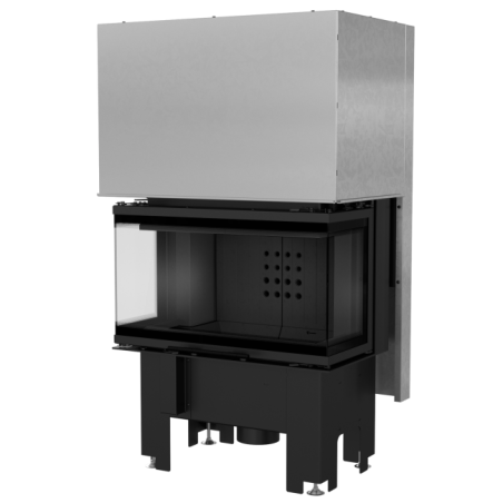 Wkład kominkowy NBC 7 kW fi80/2x280 Black