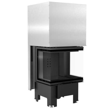 Wkład kominkowy NBC 9 kW fi 600/400 Black