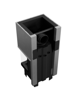 Wkład kominkowy NBC 9 kW fi 600/400 Black