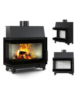 KOMINEK POWIETRZNY STALOWY SIMPLE S 6 KW fi 150