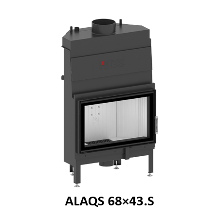 WKŁAD KOMINKOWY ALAQS 68×43.S-D HITZE