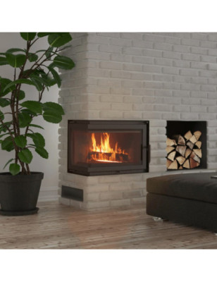 KOMINEK POWIETRZNY SIMPLE LEWY BS 8 KW fi 150