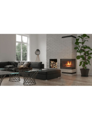 Kominek powietrzny żeliwny KRATKI SIMPLE prawy BS 8 kW ? 150