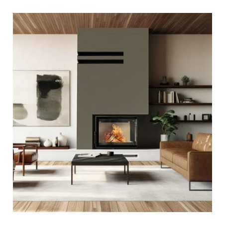 Kominek powietrzny stalowy FLOKI M 10 kW fi 200