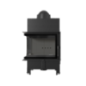 Kominek powietrzny wkład kominkowy FLOKI S LEWY 8 KW Ø 160 BLACK ZESTAW PRZYŁĄCZENIOWY Z AKCESORIAMI Kominek powietrzny wkład kominkowy FLOKI S LEWY 8 KW Ø 160 BLACK ZESTAW PRZYŁĄCZENIOWY Z AKCESORIAMI