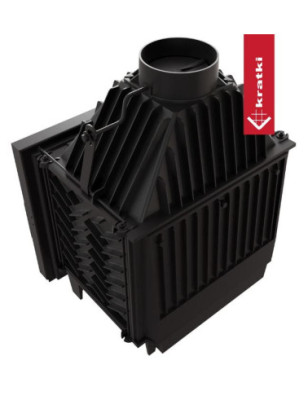 Kominek powietrzny żeliwny KRATKI ZOSIA DECO 12kW ? 200