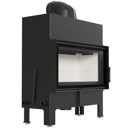 KOMINEK POWIETRZNY STALOWY PROSTY FLOKI L 12 KW FI 200