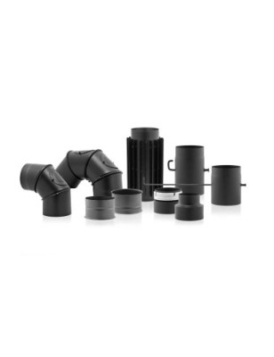 RURA SPALINOWA DO KOMINKA PIECA STALOWA STAHL SYSTEM 0 5M FI180