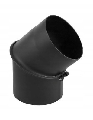 KOLANO NASTAWNE STALOWE DO KOMINKA KOZY STAHL SYSTEM 45st FI130 REGULOWANE