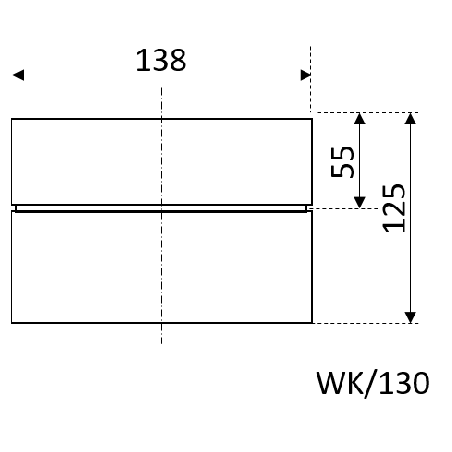 WKŁADKA JEDNOŚCIENNA 130mm STAHL SYSTEM