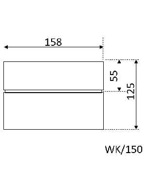WKŁADKA JEDNOŚCIENNA 150mm STAHL SYSTEM