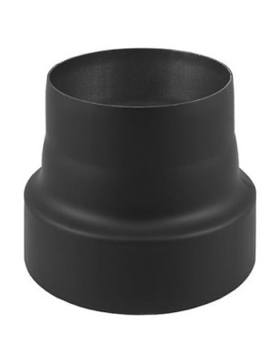 REDUKCJA STALOWA CZARNA 160/200 STAHL SYSTEM DO KOMINKA KOZY