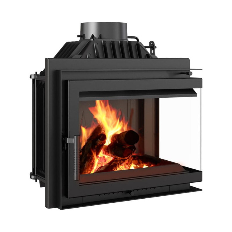 Kominek powietrzny żeliwny KRATKI SIMPLE prawy BS 8 kW ? 180