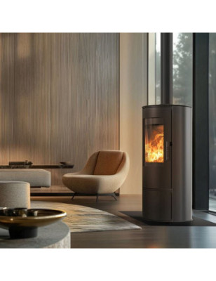 Piec stalowy koza ILDNORD LOKI 5,5kW Ø 150