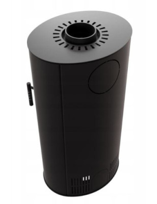 Piec stalowy koza ILDNORD LOKI 5 5kW Ø 150