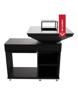 Palenisko QUADRUM z grillem horizontal