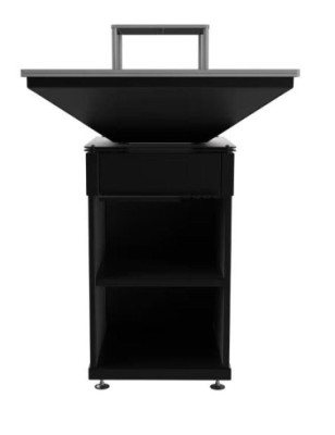 Palenisko QUADRUM z grillem vertical