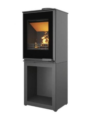 Piec wolnostojący KAWMET HARITA S15i L-BOX Decor ECO