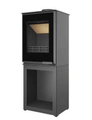 Piec wolnostojący KAWMET HARITA S15i L-BOX Decor ECO