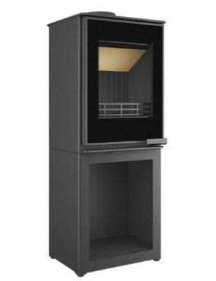 Piec wolnostojący KAWMET HARITA S15i L-BOX Decor ECO