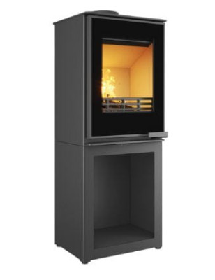 Piec wolnostojący KAWMET HARITA S15v L-BOX Decor ECO