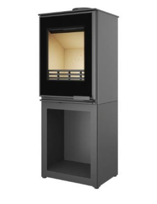 Piec wolnostojący KAWMET HARITA S15v L-BOX Decor ECO