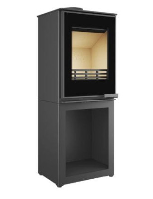 Piec wolnostojący KAWMET HARITA S15v L-BOX Decor ECO