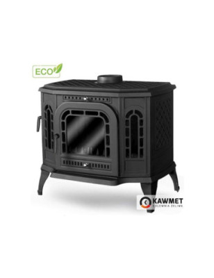 Piec wolnostojący żeliwny KAWMET P7 LB (10,5 kW) ECO z bocznym załadunkiem