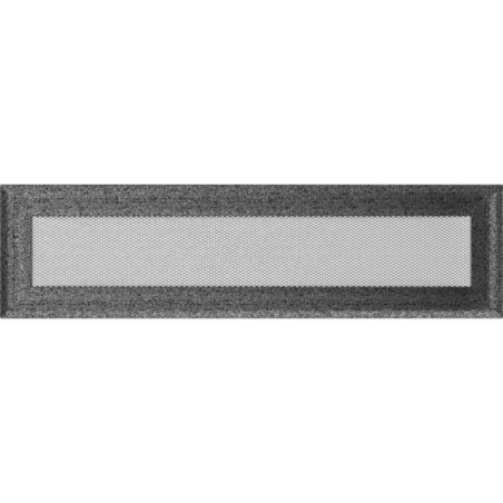 Kratka kominkowa OSKAR czarno-srebrna 11x42