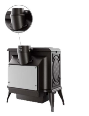 Piec wolnostojący KAWMET Premium ARES S7 ECO