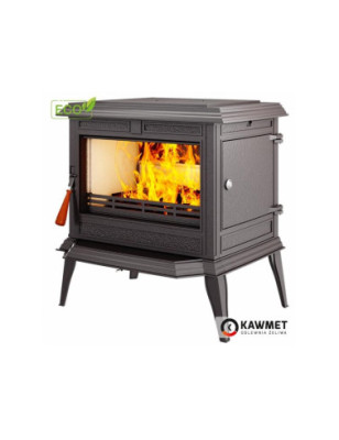Piec wolnostojący KAWMET Premium ATHENA S12 ECO z bocznym załadunkiem