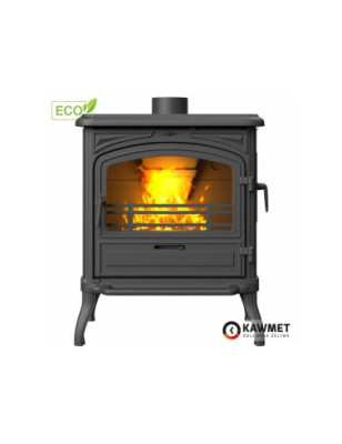 Piec wolnostojący KAWMET Premium EOS S13 ECO z bocznym załadunkiem