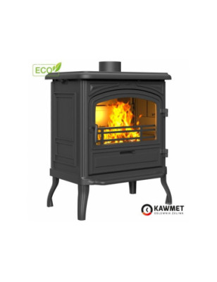 Piec wolnostojący KAWMET Premium EOS S13 ECO z bocznym załadunkiem